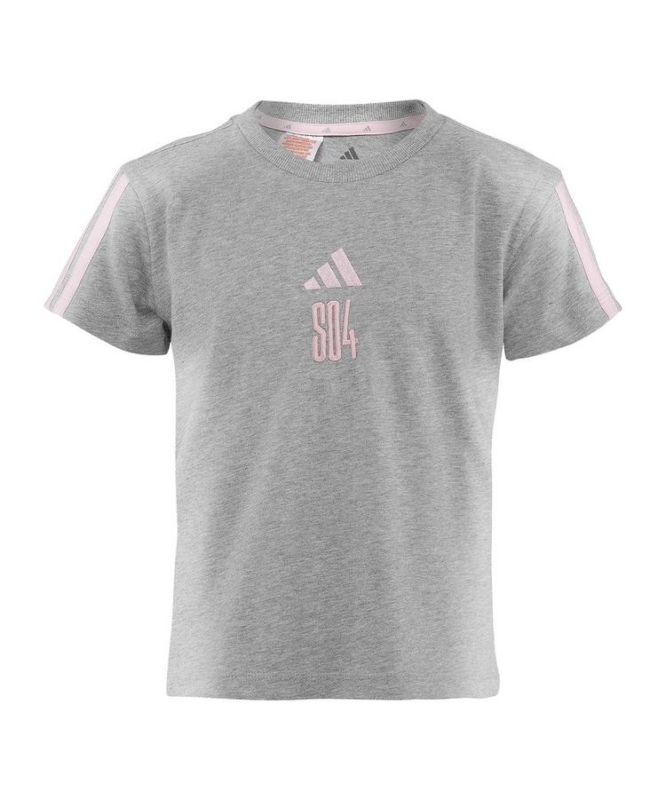 adidas adidas FC Schalke 04 T-Shirt Kids T-Shirt Kinder - graurosa - 0 | SportScheck