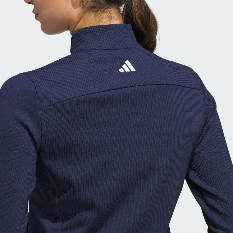 adidas adidas PERFORMANCE TEXTURE FULL ZIP JACKE Trainingsjacke Damen - Collegiate Navy - 1 | SportScheck