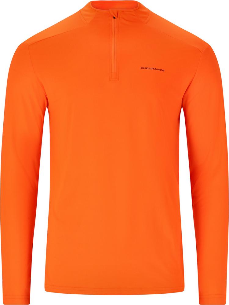 Endurance Endurance Armin Langarmshirt Herren - 5002 Shocking Orange - 0 | SportScheck