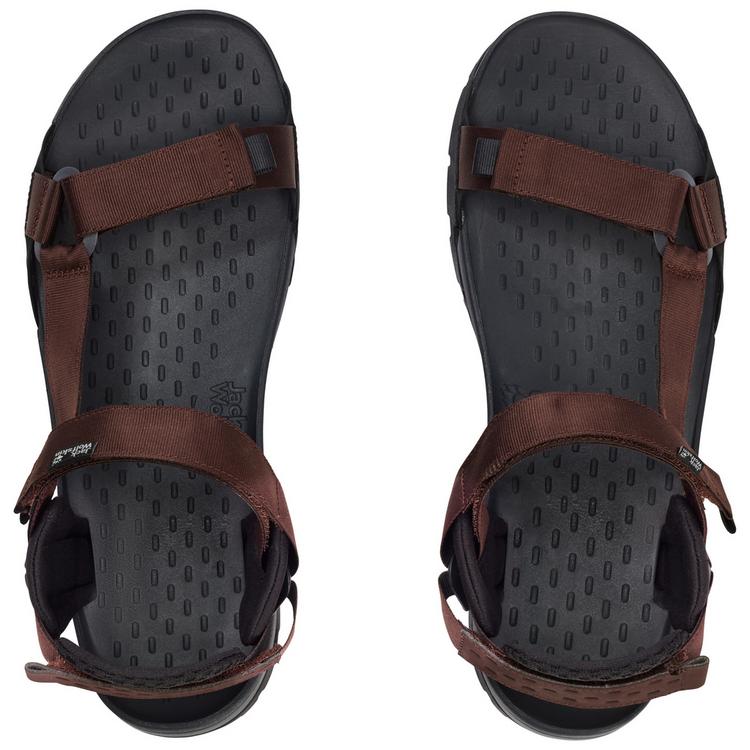 Jack Wolfskin Jack Wolfskin RIDGE SANDAL M Outdoorsandalen Herren - dark mahogany - 3 | SportScheck