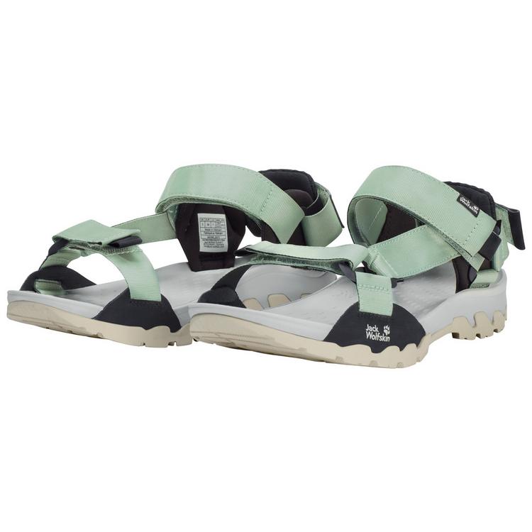 Jack Wolfskin Jack Wolfskin RIDGE SANDAL W Outdoorsandalen Damen - green zinnia - 0 | SportScheck