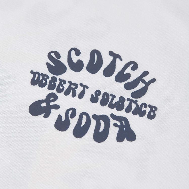 Scotch & Soda Scotch & Soda T-Shirt T-Shirt Herren - Wei&szlig; - 1 | SportScheck