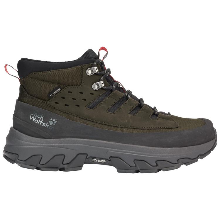 Jack Wolfskin Jack Wolfskin APEX HIKE TEXAPORE MID M Wanderschuhe Herren - obsidian moss - 0 | SportScheck