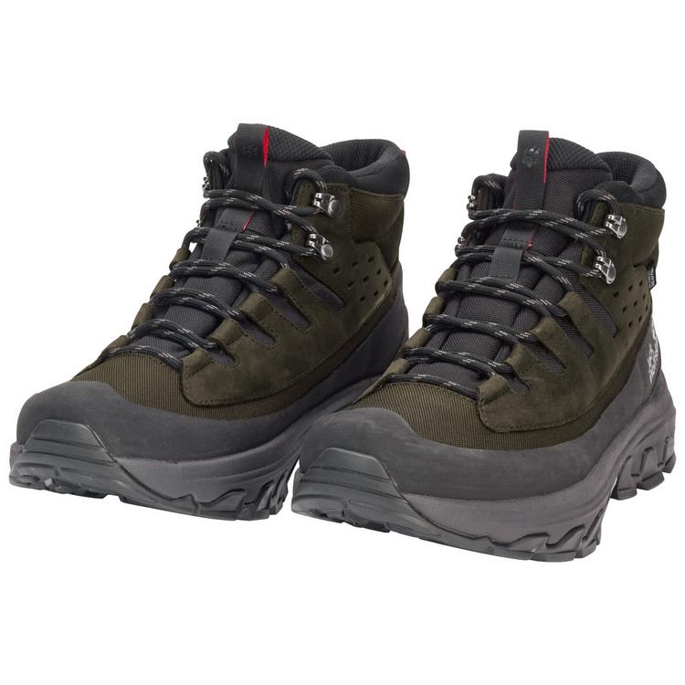 Jack Wolfskin Jack Wolfskin APEX HIKE TEXAPORE MID M Wanderschuhe Herren - obsidian moss - 0 | SportScheck
