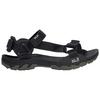 Jack Wolfskin RIDGE SANDAL M Outdoorsandalen Herren - black