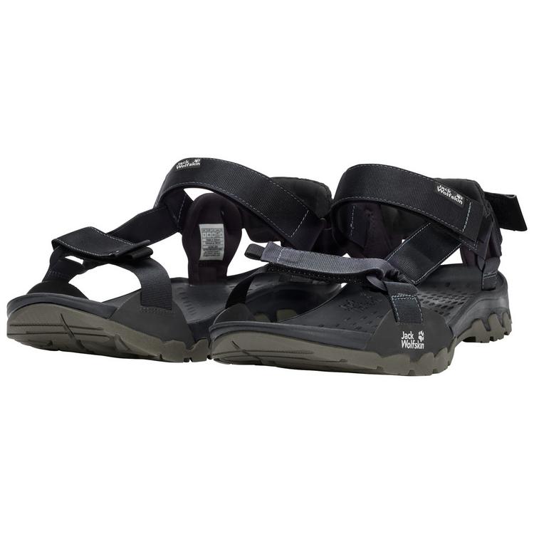 Jack Wolfskin Jack Wolfskin RIDGE SANDAL M Outdoorsandalen Herren - black - 0 | SportScheck