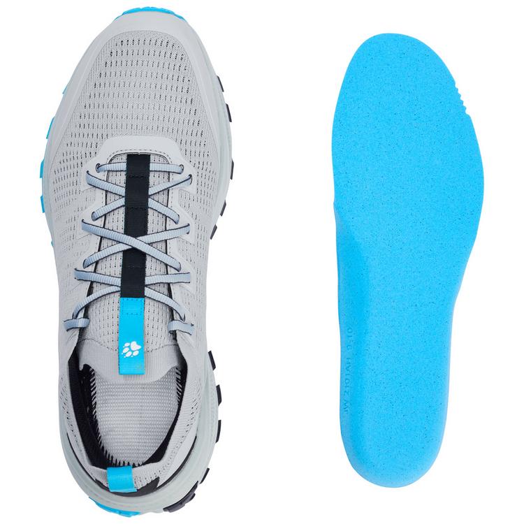 Jack Wolfskin Jack Wolfskin PS TRAIL KNIT LOW M Wanderschuhe Herren - cool grey - 5 | SportScheck