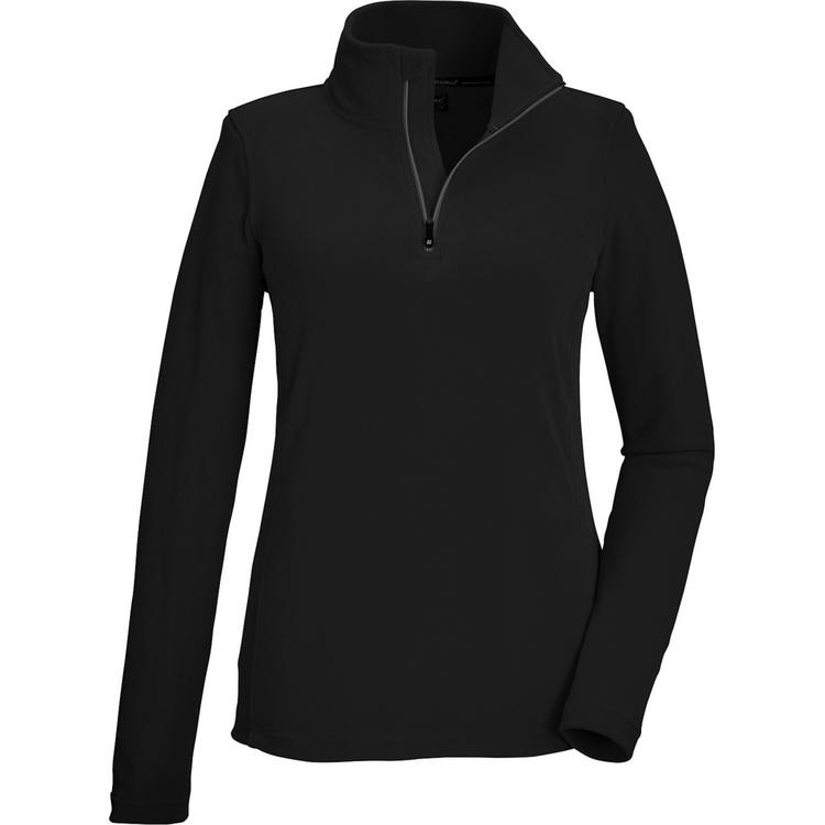 KILLTEC KILLTEC KSW 62 WMN FLC SHRT Langarmshirt Damen - Schwarz012 - 0 | SportScheck