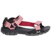 Jack Wolfskin RIDGE SANDAL W Outdoorsandalen Damen - begonia