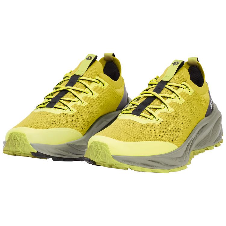Jack Wolfskin Jack Wolfskin PS TRAIL KNIT LOW M Wanderschuhe Herren - chartreuse - 0 | SportScheck