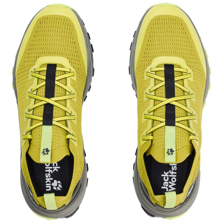 Jack Wolfskin Jack Wolfskin PS TRAIL KNIT LOW M Wanderschuhe Herren - chartreuse - 3 | SportScheck