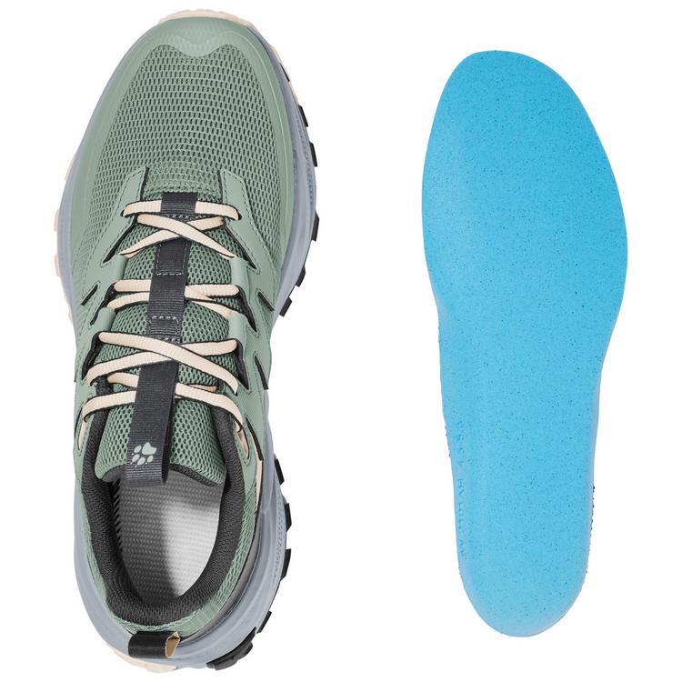 Jack Wolfskin Jack Wolfskin PS TRAIL LOW W Wanderschuhe Damen - green zinnia - 5 | SportScheck