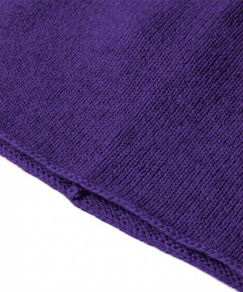 Rückansicht von Falke Pure Cashmere Beanie Beanie violet (6737)