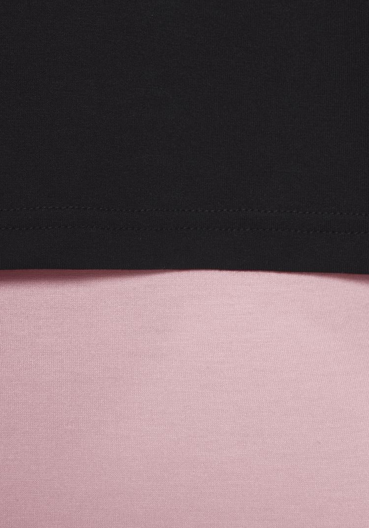 LASCANA Active LASCANA Active 2-in-1-Shirt 2-in-1 Shirt Damen - schwarz-rosa - 2 | SportScheck