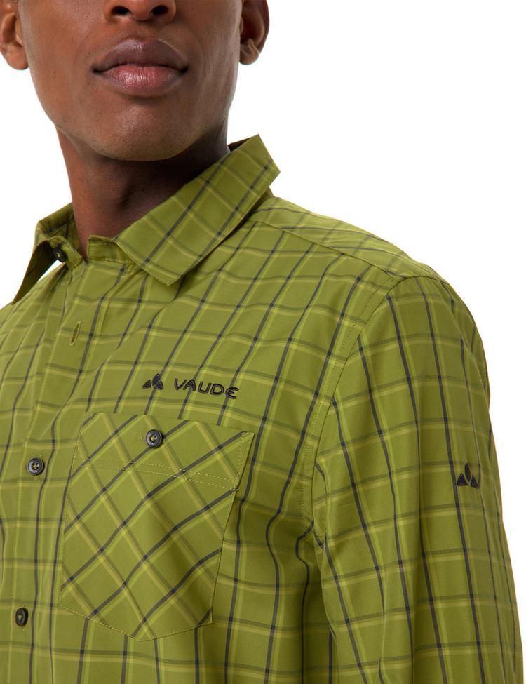 VAUDE VAUDE Men's Albsteig LS Shirt III Funktionsbluse Herren - dark leaf - 1 | SportScheck