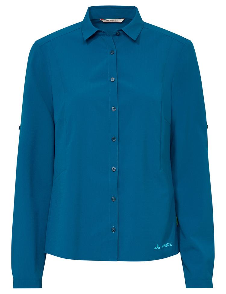 VAUDE VAUDE Women's Rosemoor LS Shirt IV Funktionsbluse Damen - shore blue - 0 | SportScheck