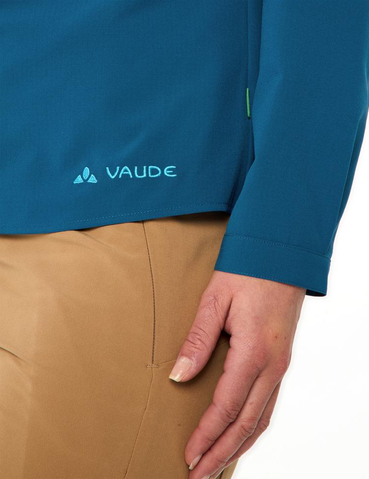 VAUDE VAUDE Women's Rosemoor LS Shirt IV Funktionsbluse Damen - shore blue - 0 | SportScheck