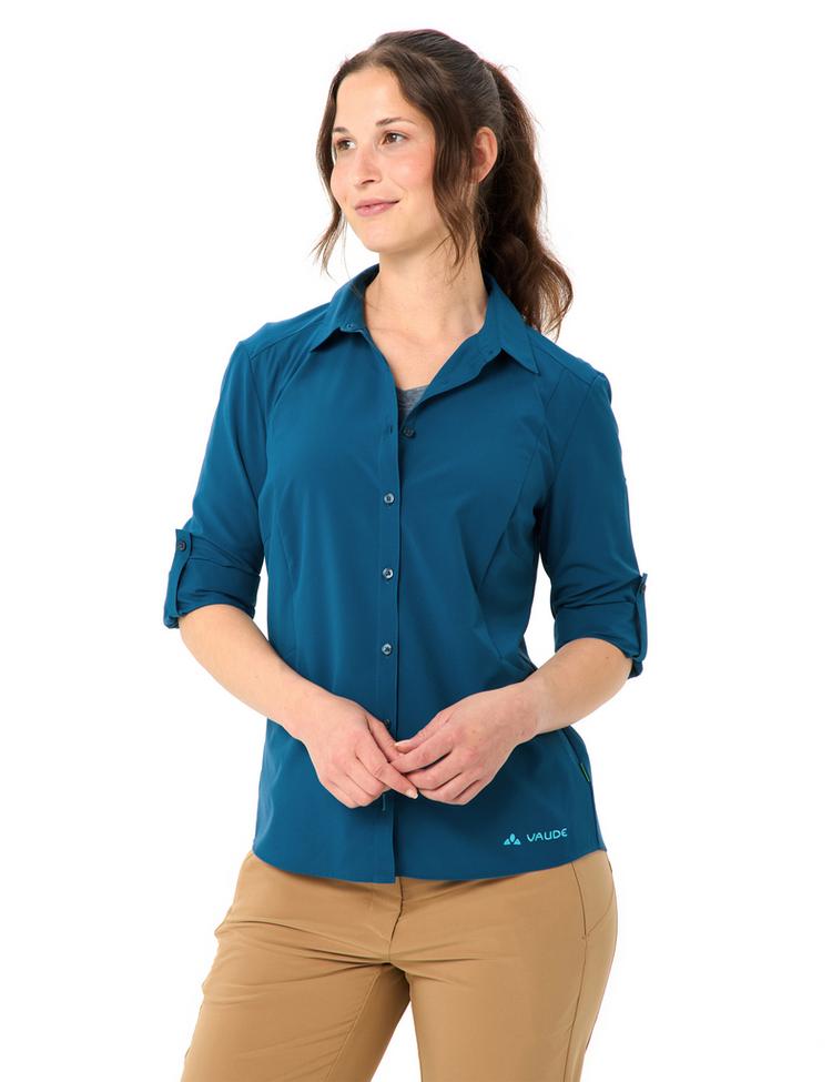 VAUDE VAUDE Women's Rosemoor LS Shirt IV Funktionsbluse Damen - shore blue - 2 | SportScheck