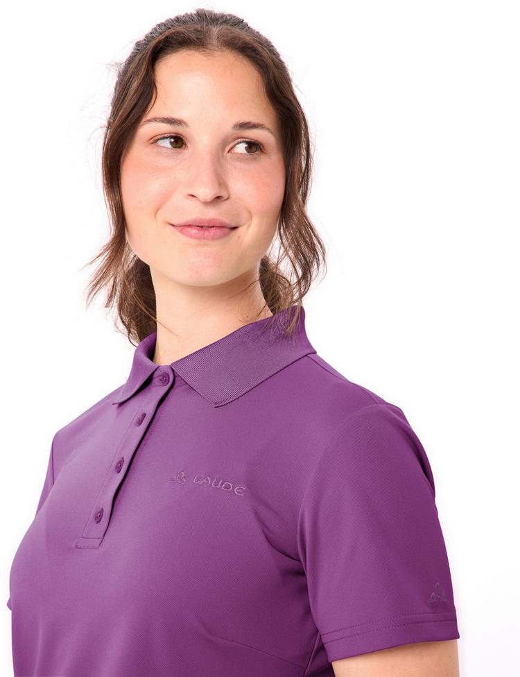 VAUDE VAUDE Women's Essential Polo Shirt T-Shirt Damen - magenta - 1 | SportScheck