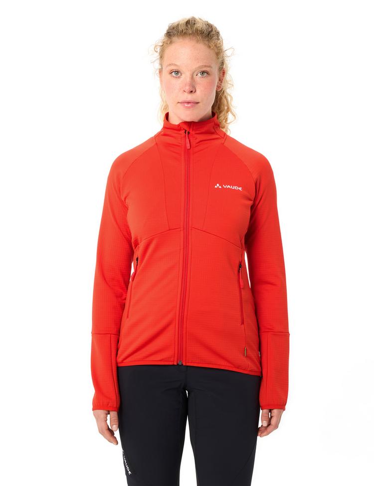 VAUDE VAUDE Women's Monviso Fleece FZ Jacket II Outdoorjacke Damen - lava - 0 | SportScheck