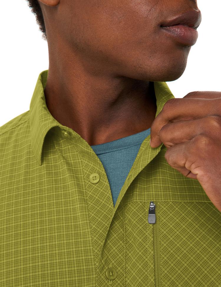 VAUDE VAUDE Men's Seiland Shirt IV Funktionsbluse Herren - dark leaf - 1 | SportScheck