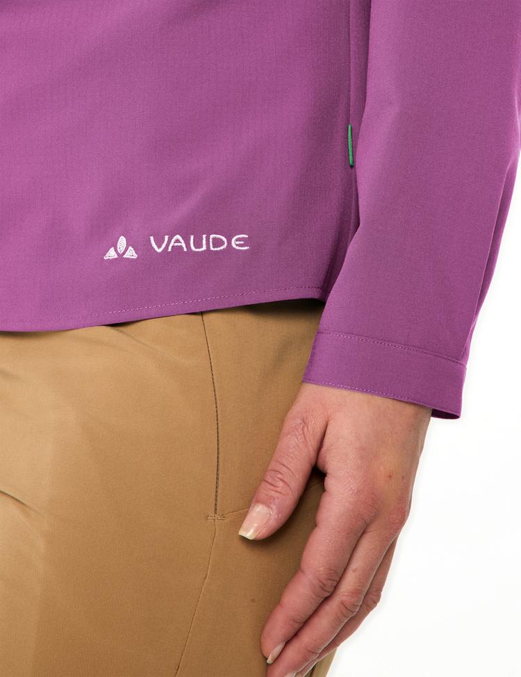 VAUDE VAUDE Women's Rosemoor LS Shirt IV Funktionsbluse Damen - magenta - 0 | SportScheck