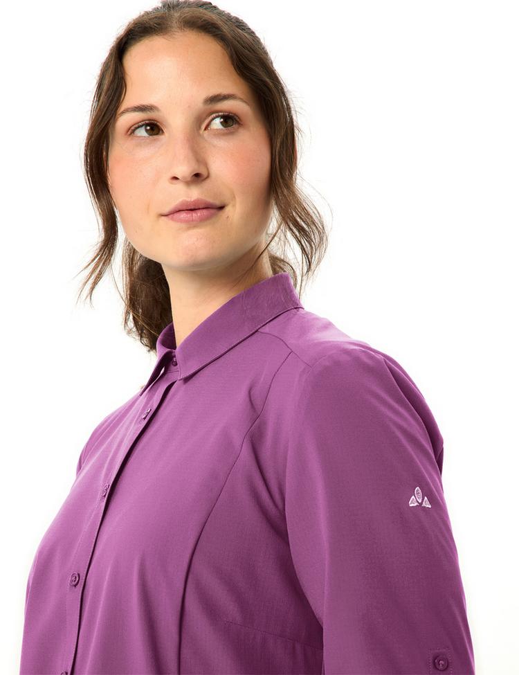 VAUDE VAUDE Women's Rosemoor LS Shirt IV Funktionsbluse Damen - magenta - 1 | SportScheck
