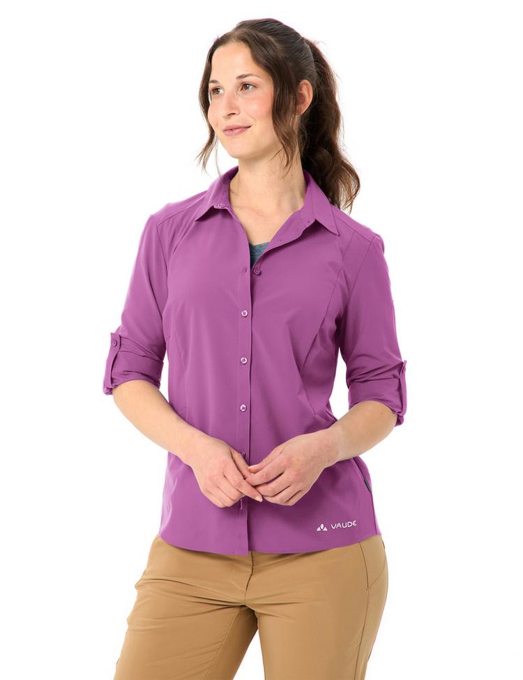 VAUDE VAUDE Women's Rosemoor LS Shirt IV Funktionsbluse Damen - magenta - 2 | SportScheck