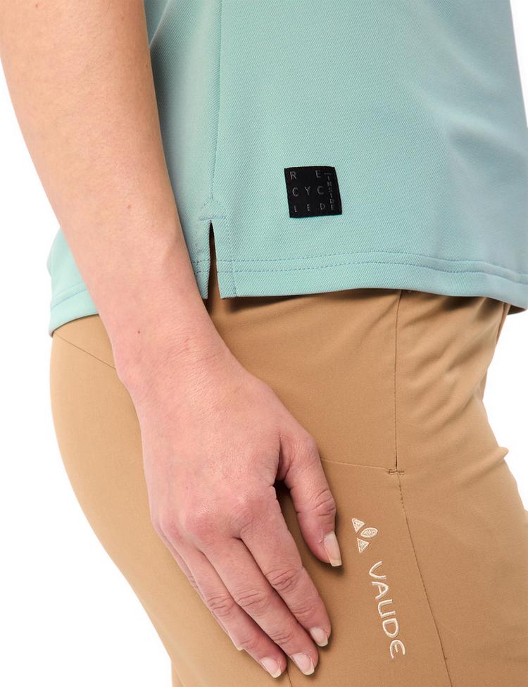 VAUDE VAUDE Women's Essential Polo Shirt T-Shirt Damen - dusty fern - 0 | SportScheck