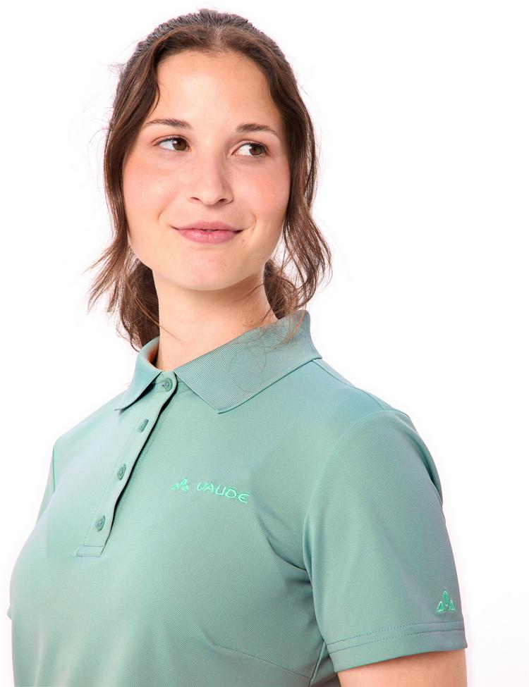 VAUDE VAUDE Women's Essential Polo Shirt T-Shirt Damen - dusty fern - 1 | SportScheck