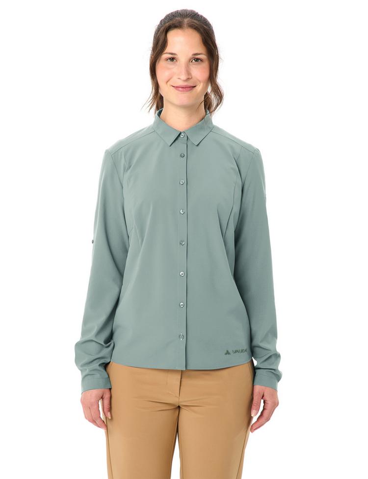 VAUDE VAUDE Women's Rosemoor LS Shirt IV Funktionsbluse Damen - dusty fern - 0 | SportScheck
