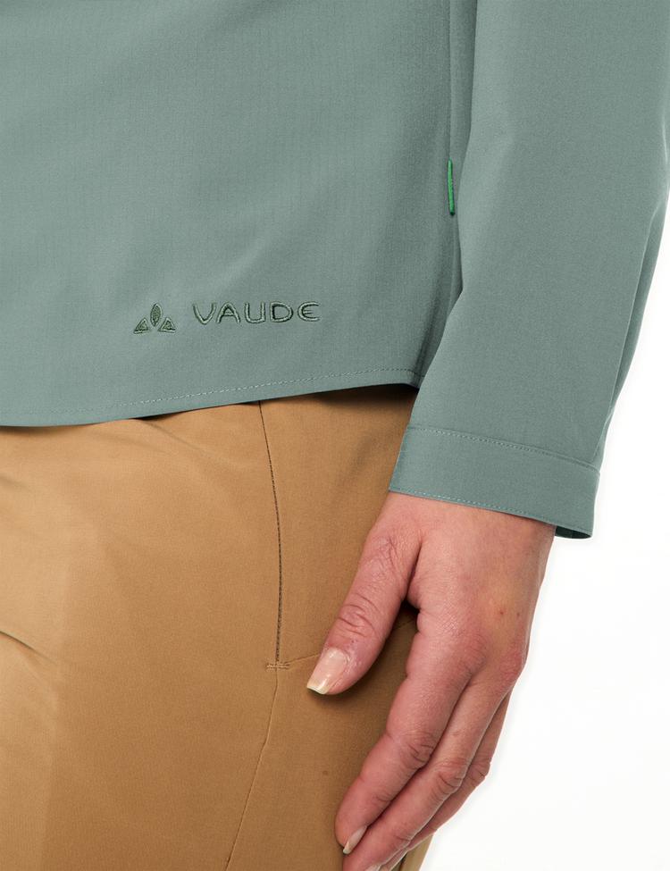 VAUDE VAUDE Women's Rosemoor LS Shirt IV Funktionsbluse Damen - dusty fern - 0 | SportScheck