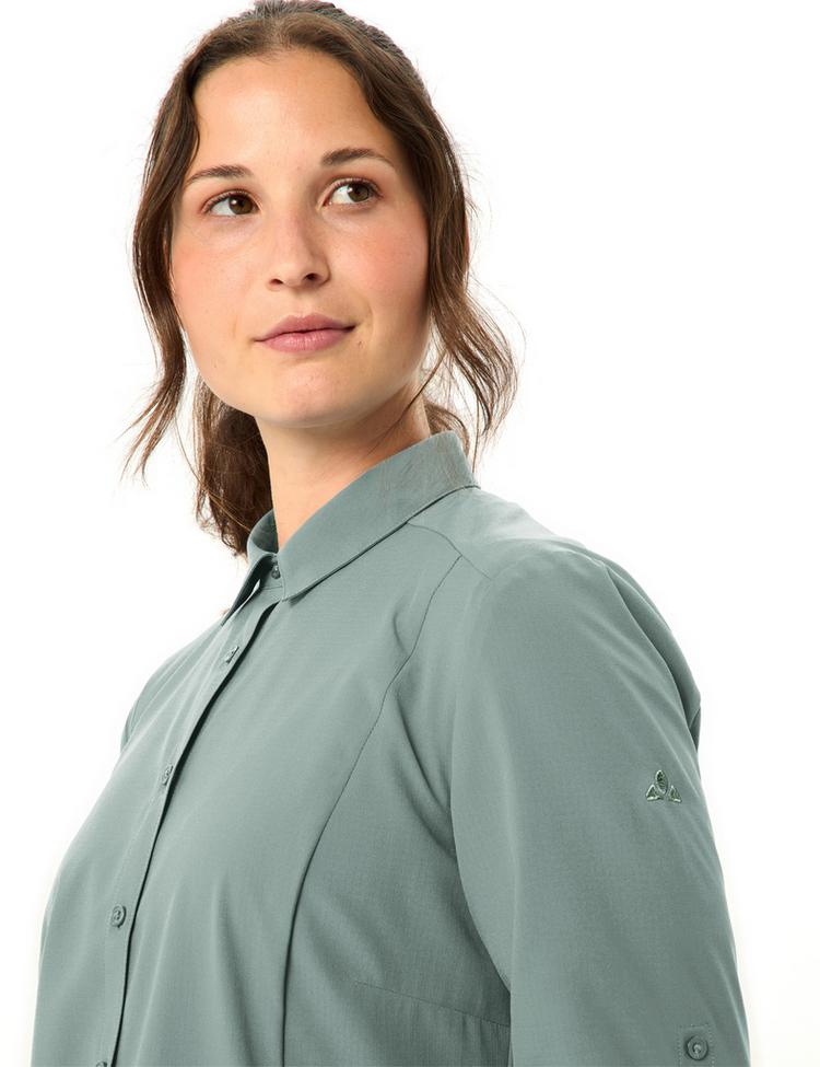 VAUDE VAUDE Women's Rosemoor LS Shirt IV Funktionsbluse Damen - dusty fern - 1 | SportScheck
