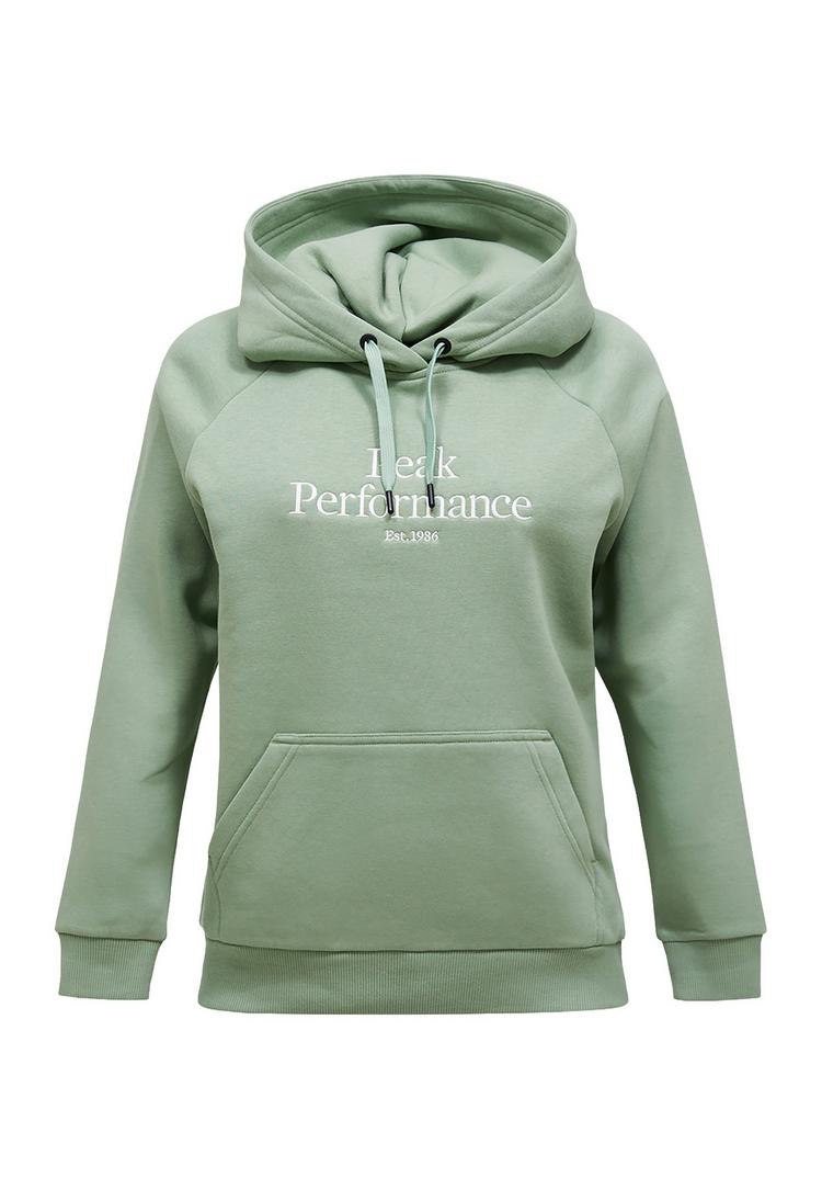 Peak Performance Peak Performance W Original Hood Sweatshirt Damen - SALBEI - 0 | SportScheck