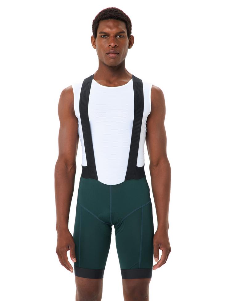 VAUDE VAUDE Men's Kuro Essential Bib Tights Fahrradhose Herren - deep pond - 0 | SportScheck