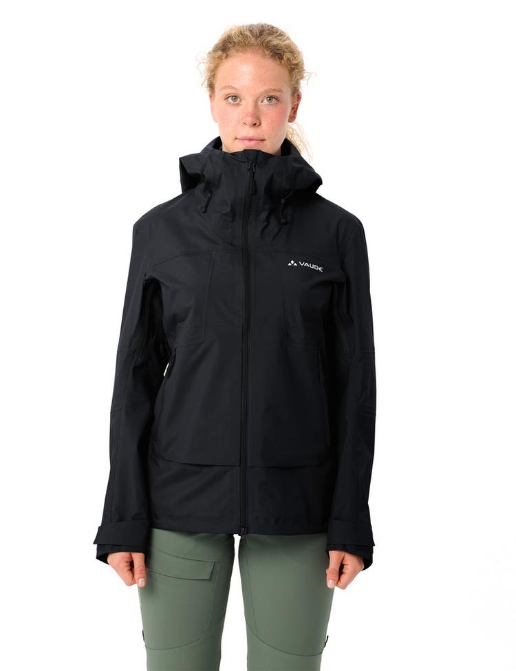 VAUDE VAUDE Women's Croz Alpine 3L Jacket Outdoorjacke Damen - black - 0 | SportScheck
