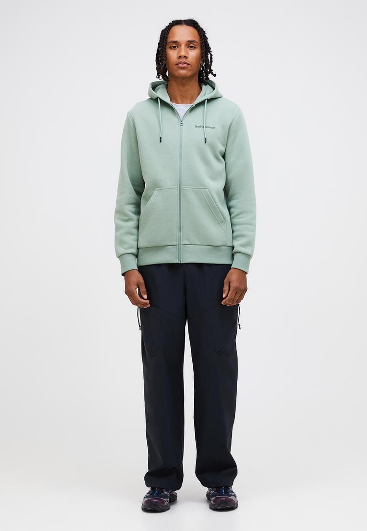 Peak Performance Peak Performance M Original Small Logo Zip Hood Sweatshirt Herren - SALBEI - 0 | SportScheck