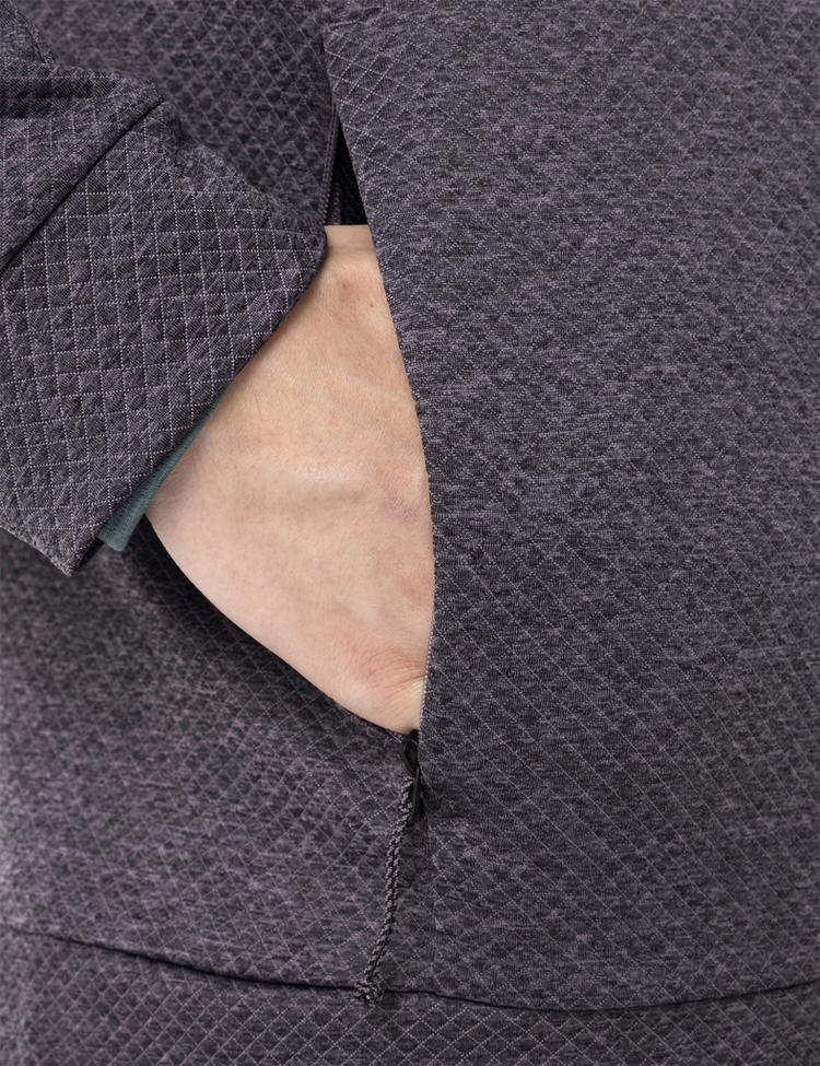 VAUDE VAUDE Men's Neyland Hiking Hoody Outdoorjacke Herren - purple ash - 0 | SportScheck