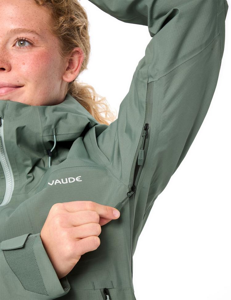 VAUDE VAUDE Women's Croz Alpine 3L Jacket Outdoorjacke Damen - agave - 0 | SportScheck