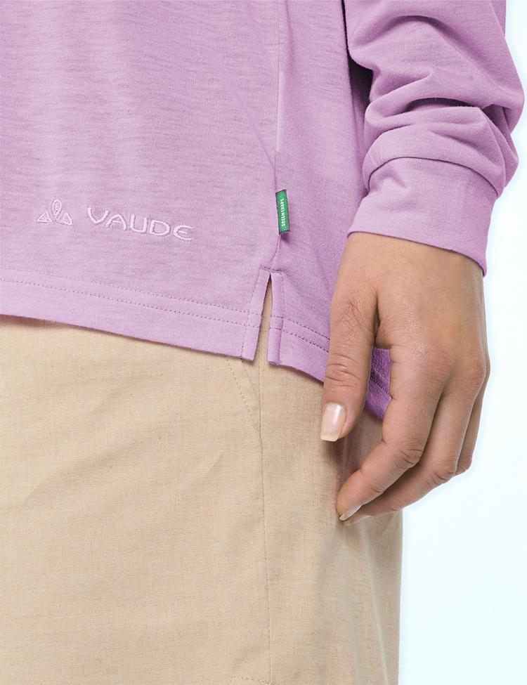 VAUDE VAUDE Women's Mineo LS Hoody Sweatshirt Damen - raspberry - 0 | SportScheck