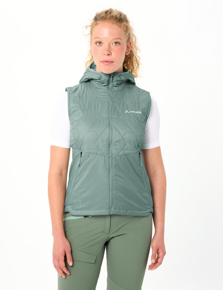 VAUDE VAUDE Women's Freney Vest V Outdoorweste Damen - dusty fern uni - 0 | SportScheck