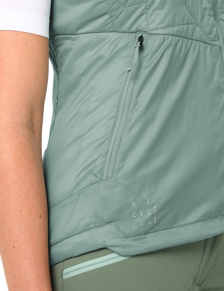 VAUDE VAUDE Women's Freney Vest V Outdoorweste Damen - dusty fern uni - 0 | SportScheck