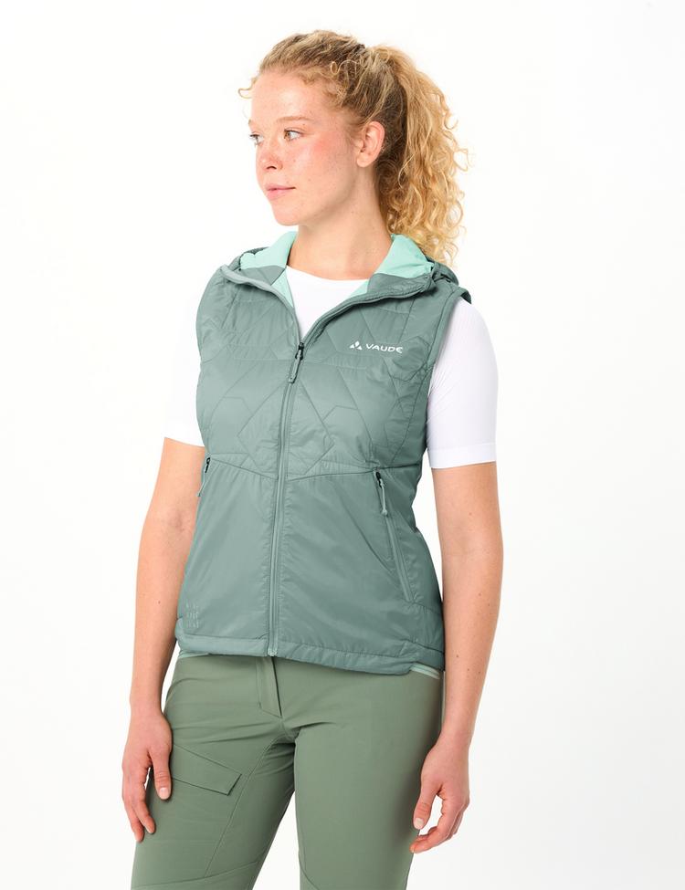 VAUDE VAUDE Women's Freney Vest V Outdoorweste Damen - dusty fern uni - 2 | SportScheck