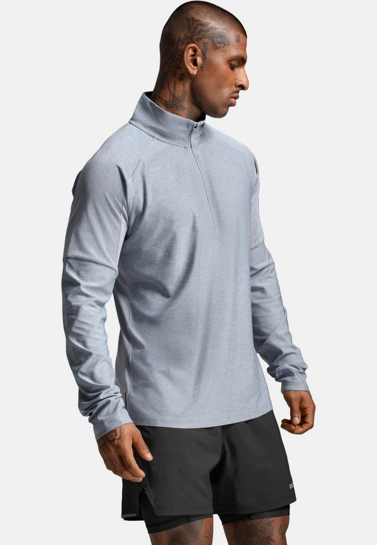 2XU 2XU Aero 1/2 Zip Funktionsshirt Herren - weathervane-black reflective - 0 | SportScheck