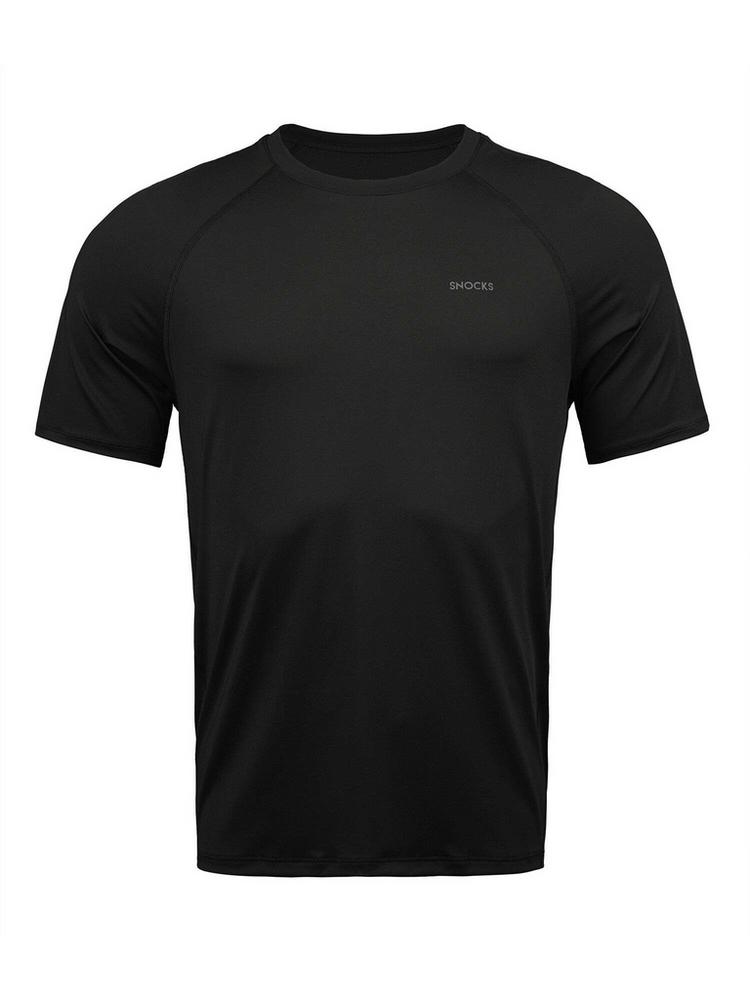 Snocks Snocks Trainingsshirt Herren Funktionsshirt Herren - Schwarz - 0 | SportScheck