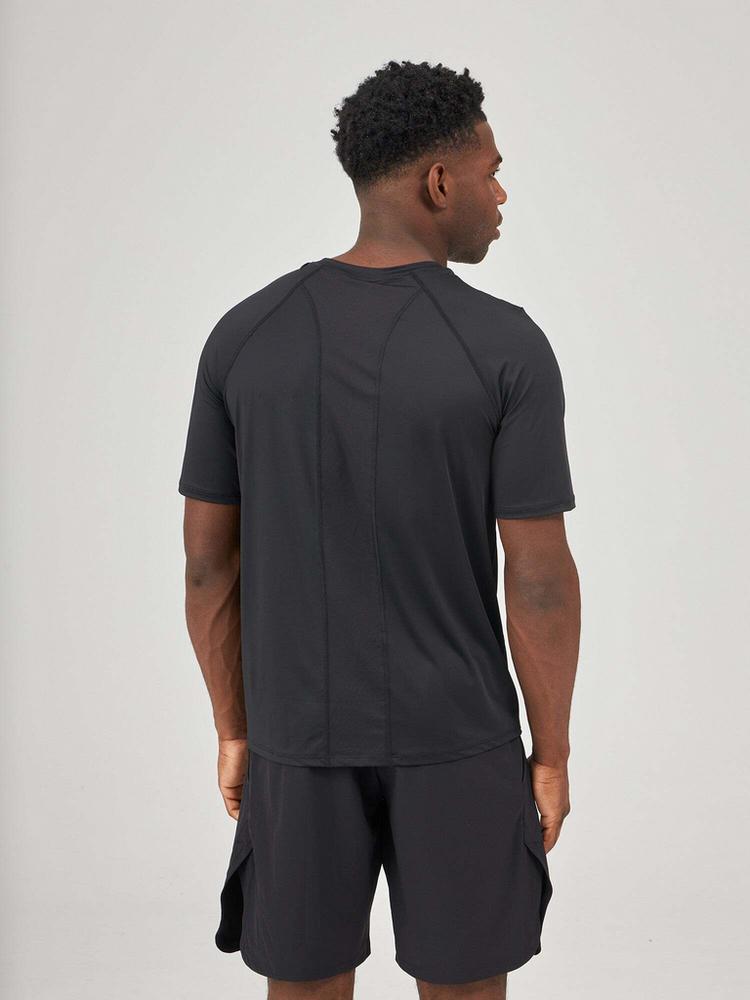 Snocks Snocks Trainingsshirt Herren Funktionsshirt Herren - Schwarz - 3 | SportScheck