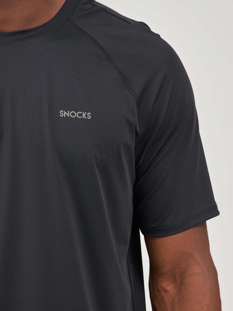 Snocks Snocks Trainingsshirt Herren Funktionsshirt Herren - Schwarz - 5 | SportScheck