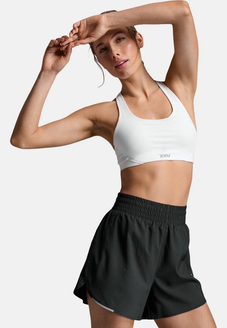 2XU 2XU Aero Mesh Medium Impact Bra BH Damen - white-silver reflective - 0 | SportScheck