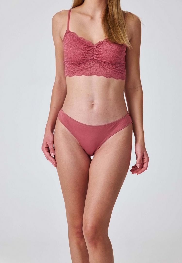 Snocks Snocks Tangas Unterhose Damen - Mix (Mauve/Weinrot/Schwarz) - 5 | SportScheck