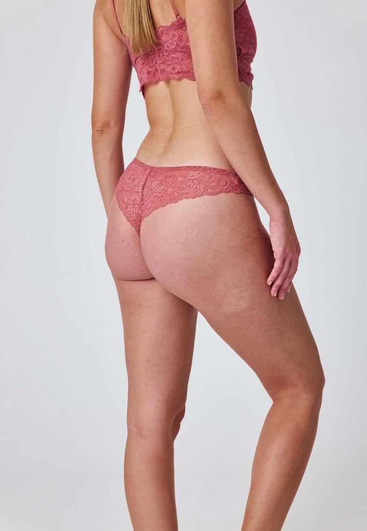 Snocks Snocks Tangas Unterhose Damen - Mix (Mauve/Weinrot/Schwarz) - 6 | SportScheck